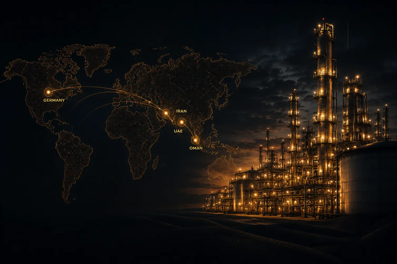 Industrial Infrastructure Background Layer